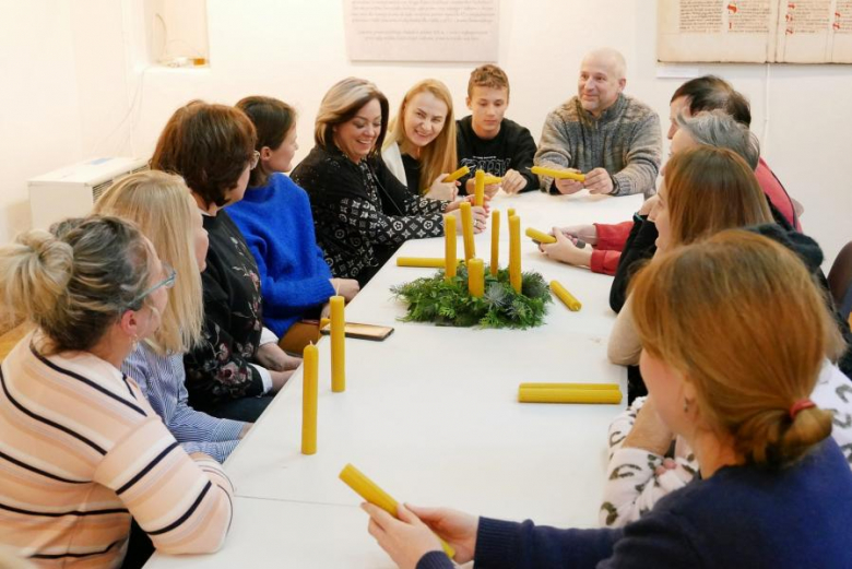 Zaułek Bożonarodzeniowy w Muzeum Regionalnym w Środzie Śląskiej