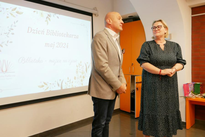 Spotkanie z okazji Dnia Bibliotekarza i Bibliotek.