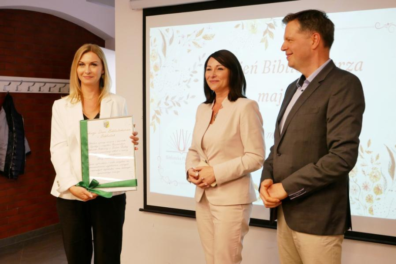 Spotkanie z okazji Dnia Bibliotekarza i Bibliotek.