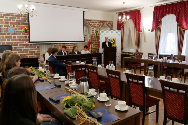 Posiedzenie Młodzieżowej Rady Miejskiej w Środzie Śląskiej