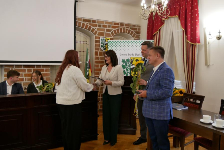 Posiedzenie Młodzieżowej Rady Miejskiej w Środzie Śląskiej