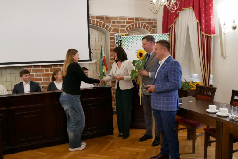 Posiedzenie Młodzieżowej Rady Miejskiej w Środzie Śląskiej