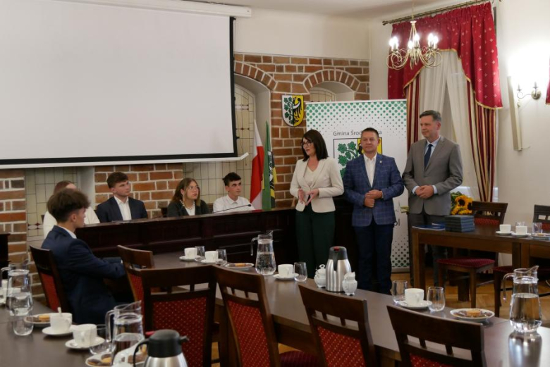 Posiedzenie Młodzieżowej Rady Miejskiej w Środzie Śląskiej