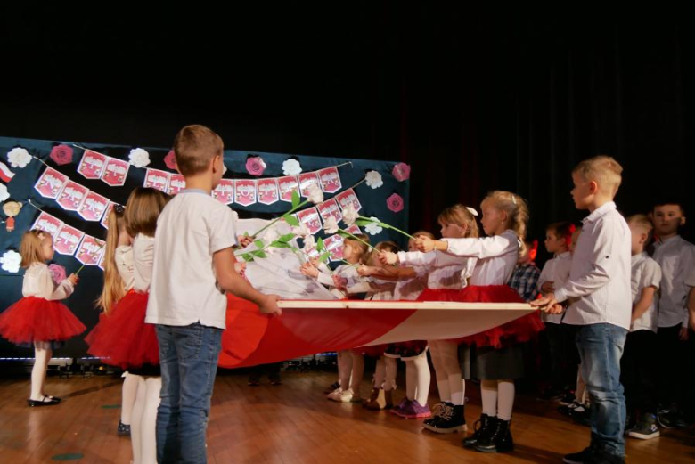 Występ przedszkolaków z Przedszkola Publicznego nr 1 w Środzie Śląskiej