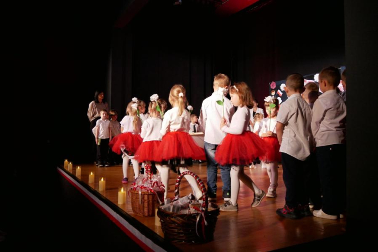 Występ przedszkolaków z Przedszkola Publicznego nr 1 w Środzie Śląskiej
