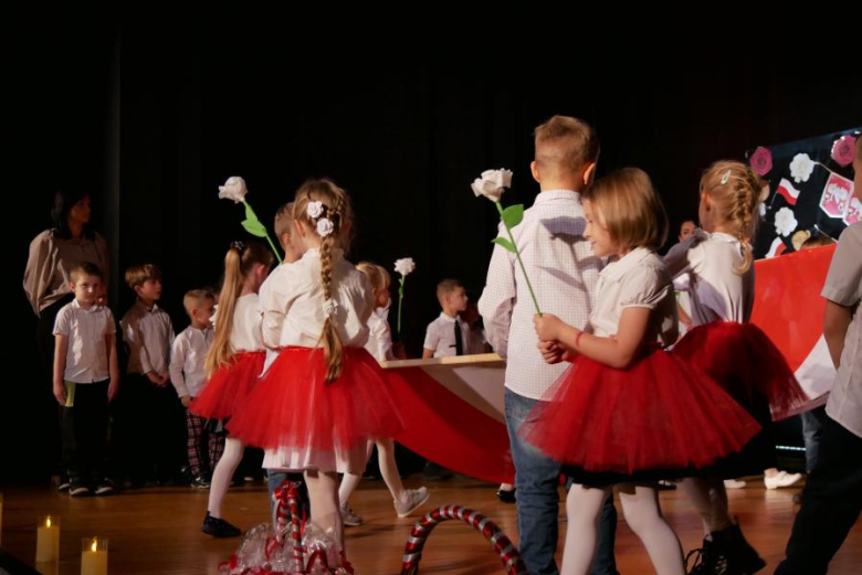 Występ przedszkolaków z Przedszkola Publicznego nr 1 w Środzie Śląskiej