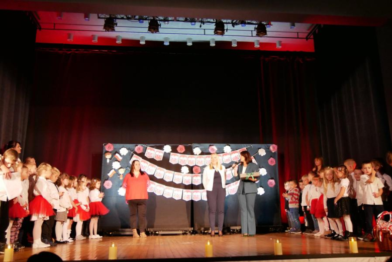 Występ przedszkolaków z Przedszkola Publicznego nr 1 w Środzie Śląskiej