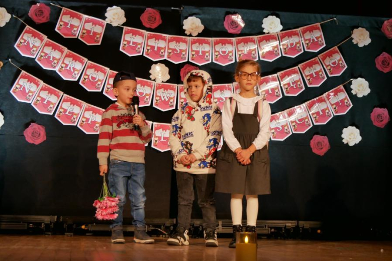 Występ przedszkolaków z Przedszkola Publicznego nr 1 w Środzie Śląskiej