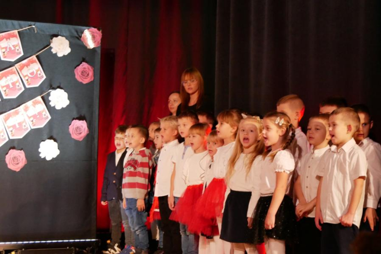 Występ przedszkolaków z Przedszkola Publicznego nr 1 w Środzie Śląskiej