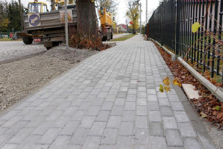 Nowe odcinki chodników