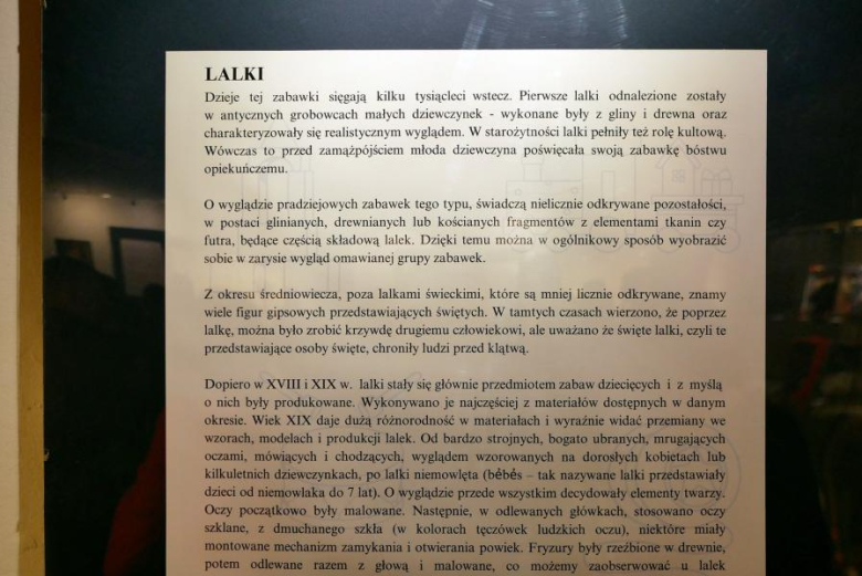 "Zaczarowany świat dziecięcych zabawek"