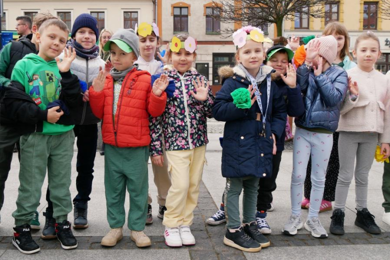 Pierwszy Dzień Wiosny na średzkim Rynku