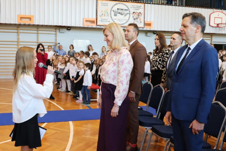 Pasowanie pierwszoklasistów