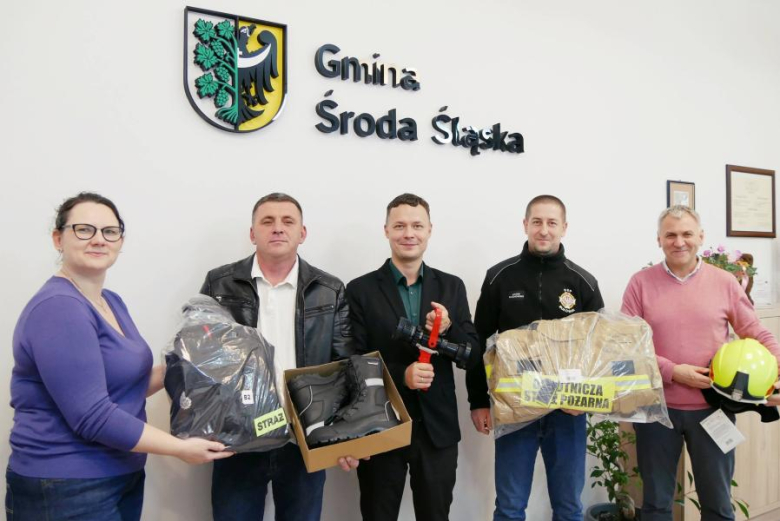 Nowe wyposażenie dla OSP z terenu gminy Środa Śląska