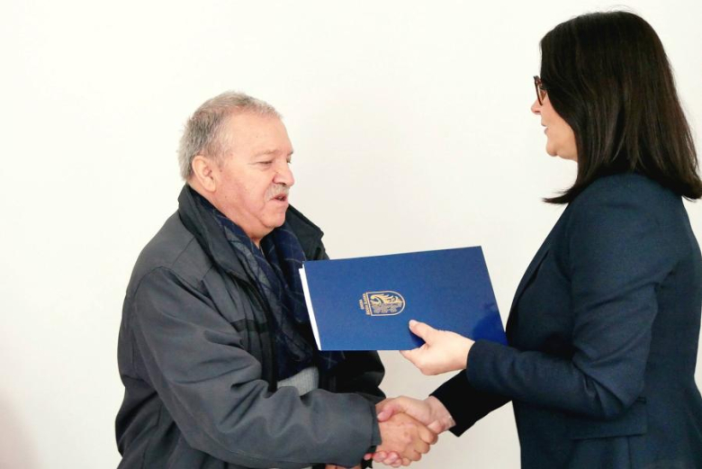 Podpisanie umowy użyczenia gminnego lokalu przeznaczonego na potrzeby szczepanowskich seniorów