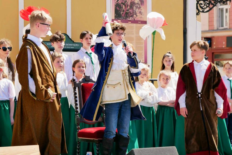Obchody Święta Konstytucji 3 Maja w Środzie Śląskiej