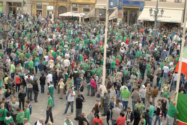 Feta na rynku w podzięce za mistrzostwo