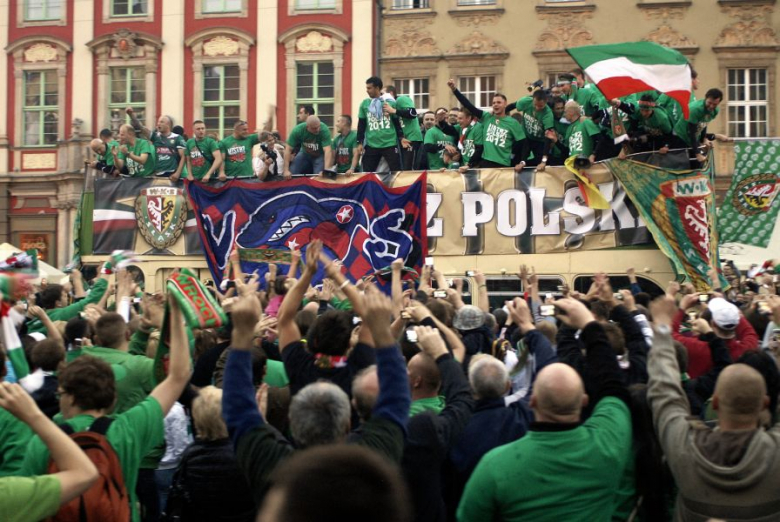 Feta na rynku w podzięce za mistrzostwo