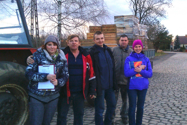 Jabłka dla mieszkańców Szczepanowa