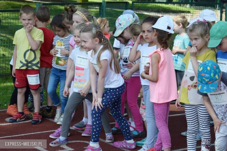 Przedszkolaki wzięły udział w maratonie