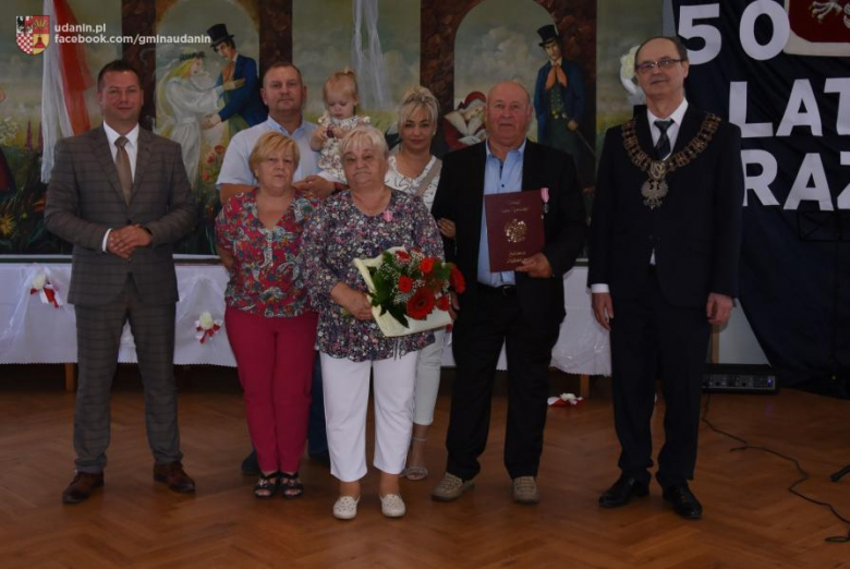 Złote gody Mieszkańców gminy Udanin