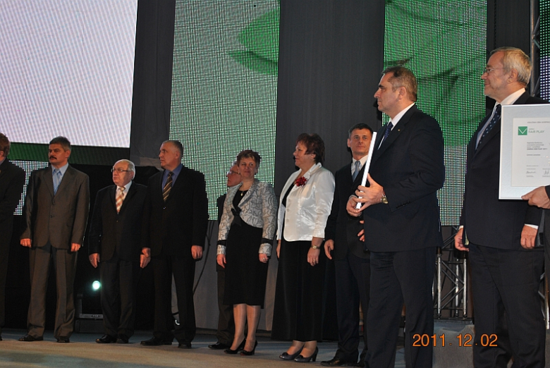 Uroczysta Gala wręczenia Certyfikatów „Gmina Fair Play 2011” 