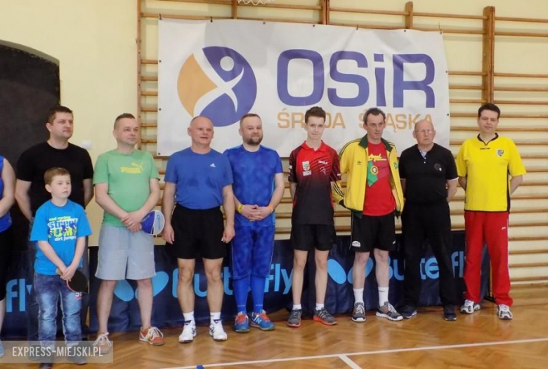 Wiosenny Turniej Tenisa Stołowego w Środzie Śląskiej