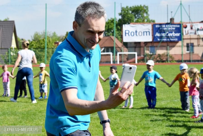 Przedszkolaki wzięły udział w maratonie