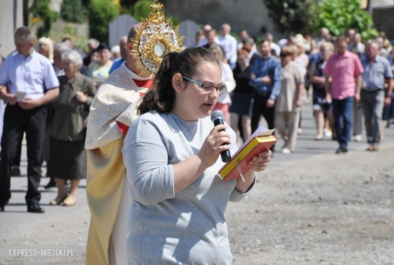 Procesja Bożego Ciała w Krynicznie