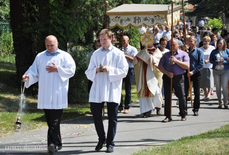 Procesja Bożego Ciała w Krynicznie