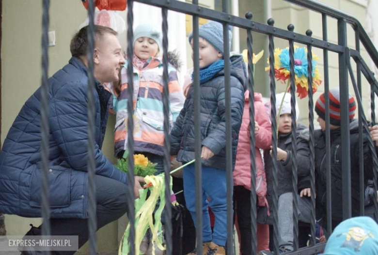 Pochód przedszkolaków w Środzie Śląskiej