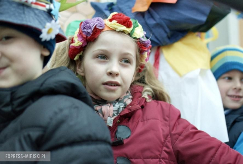 Pochód przedszkolaków w Środzie Śląskiej