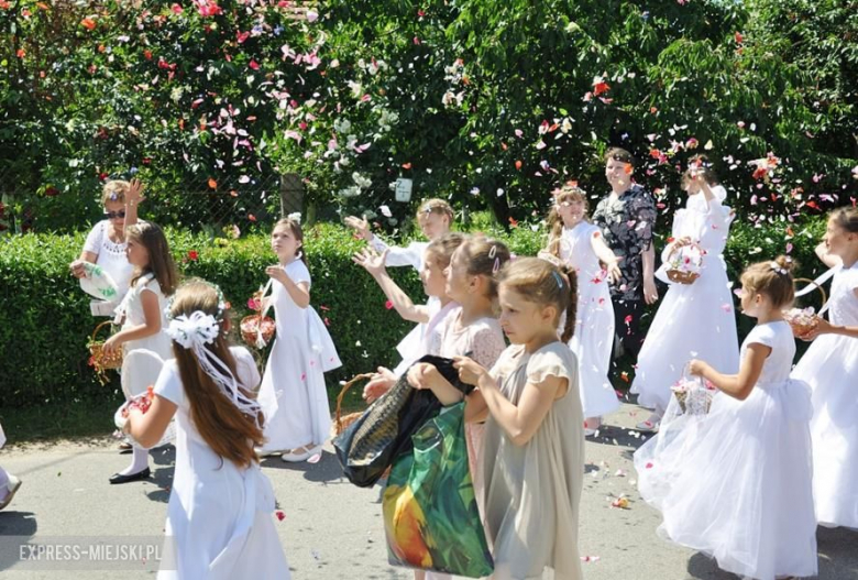 Procesja Bożego Ciała w Krynicznie