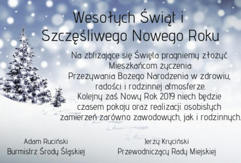 Życzenia bożonarodzeniowe