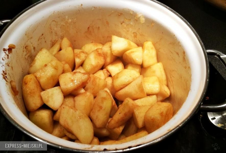 Tarta waniliowa z jabłkami