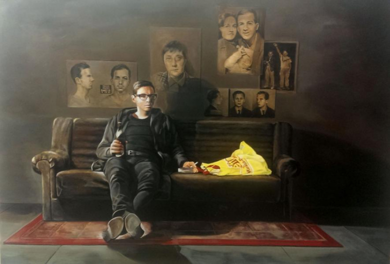 Wizerunki dzieł prezentowanych podczas wystawy 