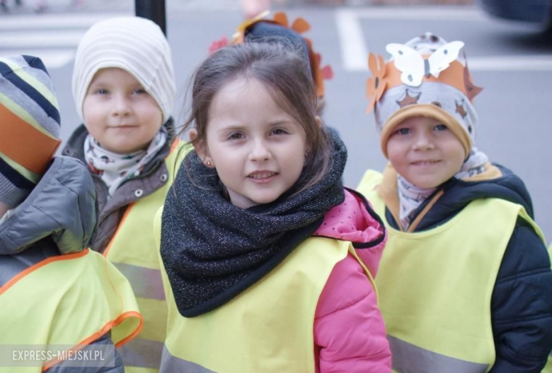 Pochód przedszkolaków w Środzie Śląskiej