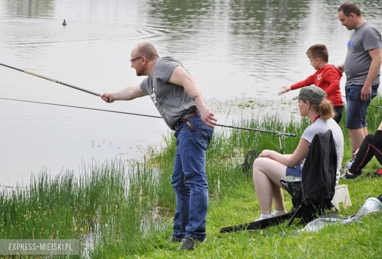 Zawody wędkarskie w Środzie Śląskiej