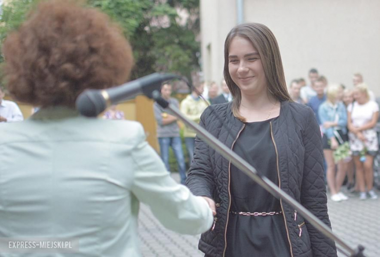 Wręczenie nagród dla najlepszych uczniów