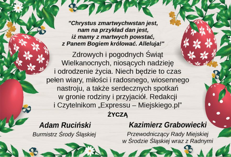 Życzenia wielkanocne