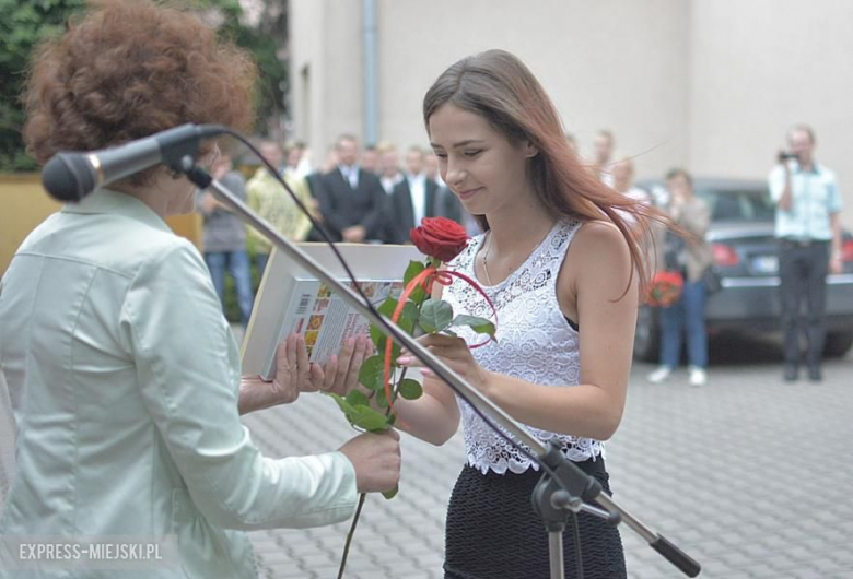 Wręczenie nagród dla najlepszych uczniów