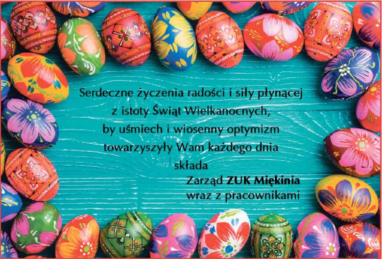 Życzenia z okazji Świąt Wielkanocnych