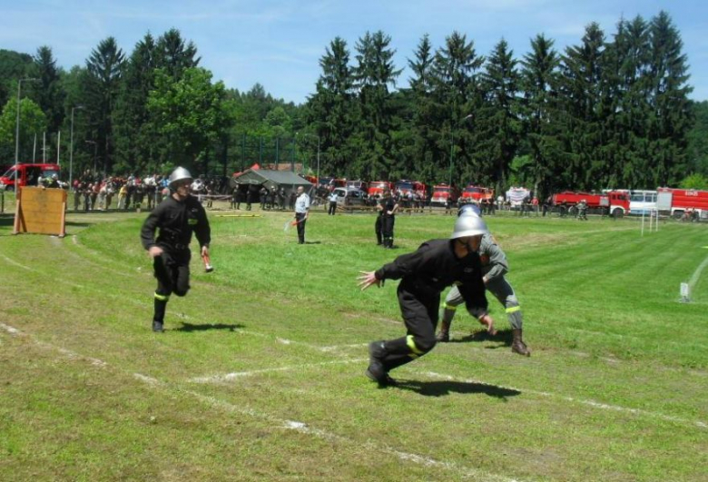OSP Ciepłowody na zawodach w Złotoryi