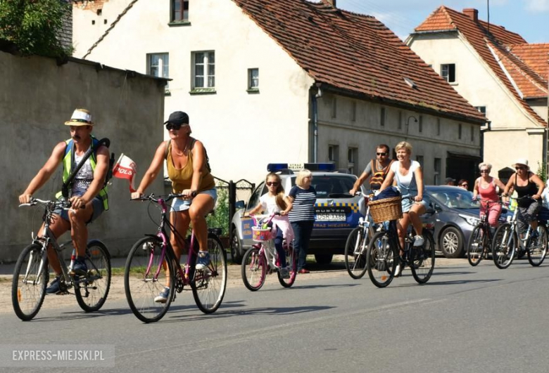 Rajd rowerowy w Szczepanowie