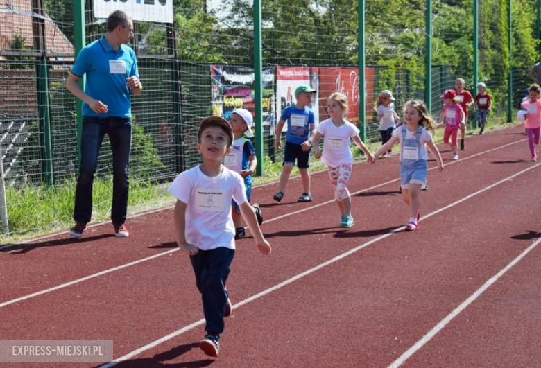Przedszkolaki wzięły udział w maratonie