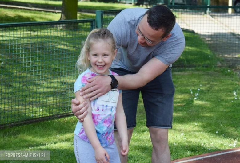 Przedszkolaki wzięły udział w maratonie