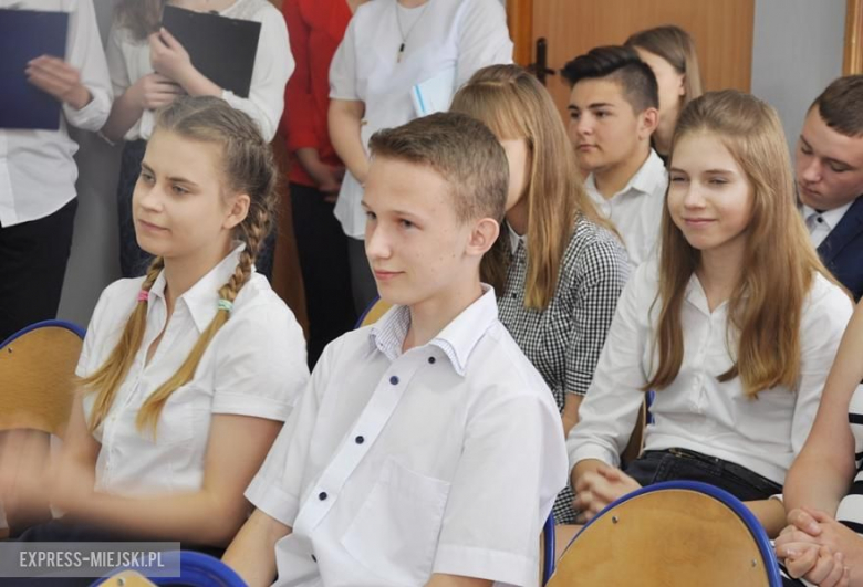 Gala w średzkim gimnazjum