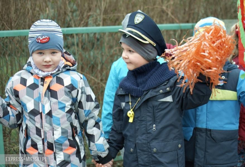 Pochód przedszkolaków w Środzie Śląskiej