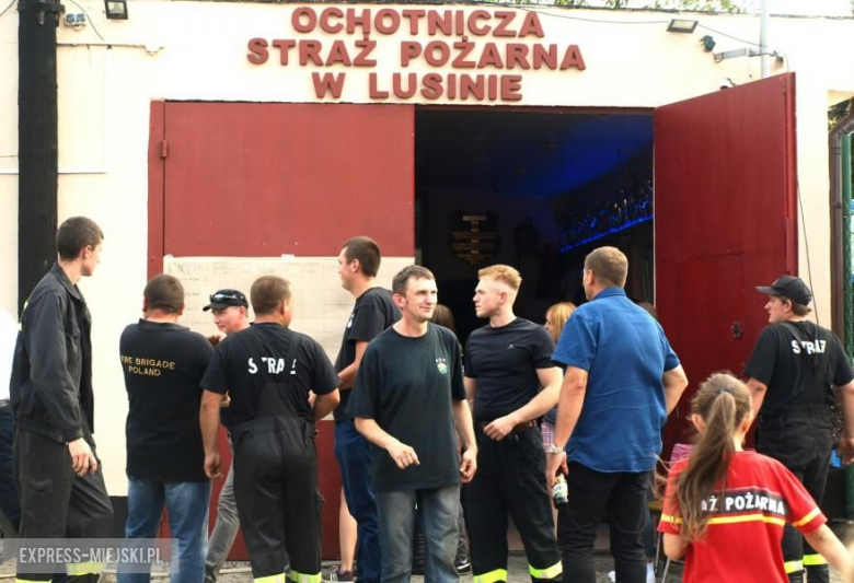 Zawody strażackie w Lusinie