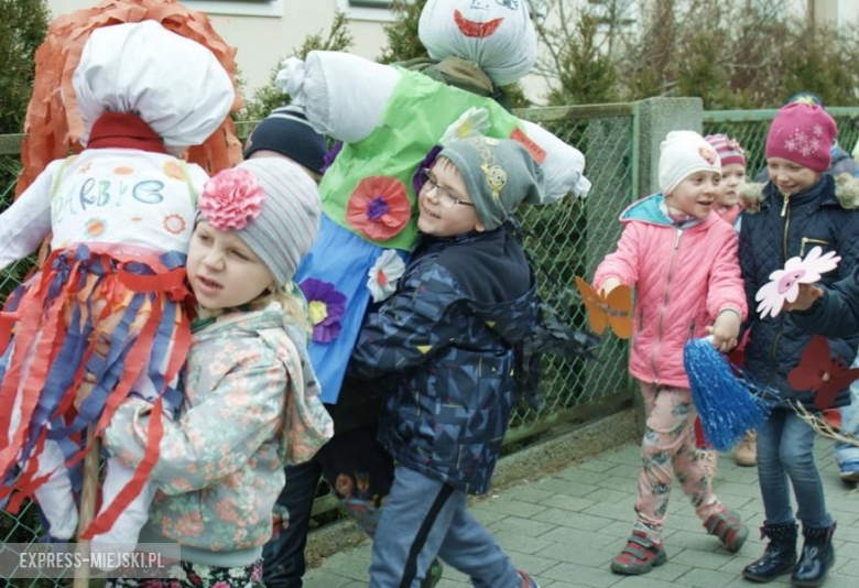 Pochód przedszkolaków w Środzie Śląskiej